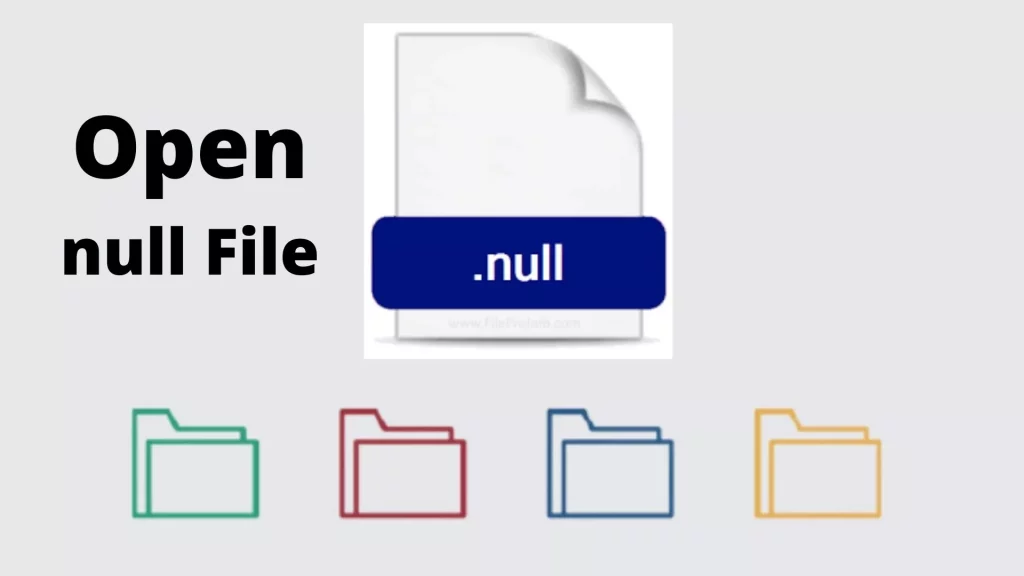 How to Open NULL file Extension on Smartphones and Computers