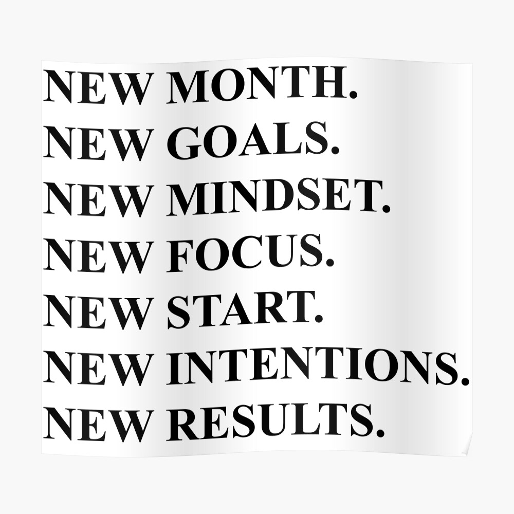 Short Happy New Month Quote