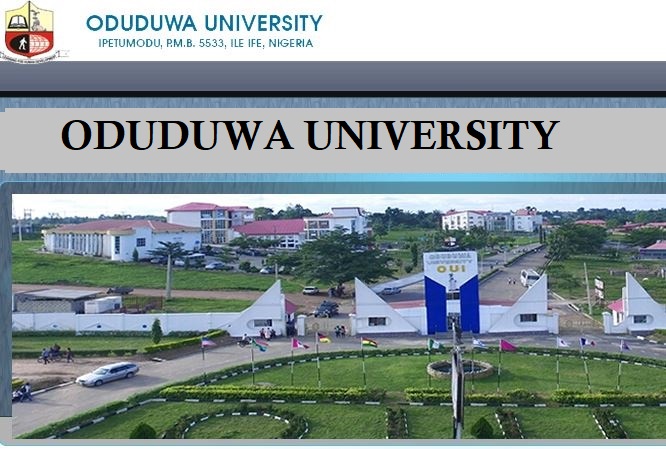 Oduduwa University School Fees Schedule 2022/2023